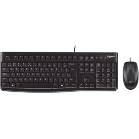 Klávesnice s myší Logitech Desktop MK120, CZ/SK (920-002536) černá