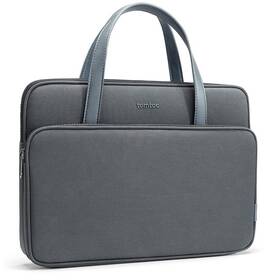 Brašna na notebook tomtoc Premium Briefcase na 14" MacBook Pro (2021) (TOM-H21-C01G01) šedá