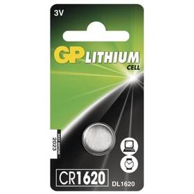 Baterie lithiová GP CR1620, blistr 1ks (B15701)