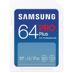 Paměťová karta Samsung SDXC PRO Plus 64GB (180R/130W) (MB-SD64S/EU)