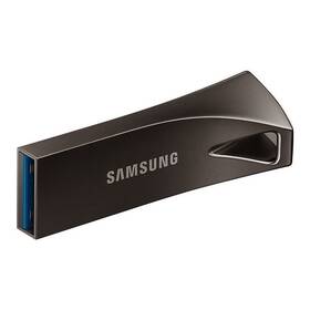 USB Flash Samsung Bar Plus 64GB (MUF-64BE4/APC) šedý - rozbaleno - 24 měsíců záruka