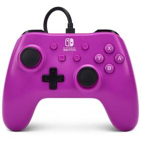 Gamepad PowerA Wired pro Nintendo Switch – Grape Purple (NSGP0143-01)