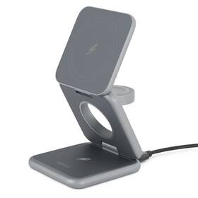 Bezdrátová nabíječka Epico Mag+ Foldable Wireless Charger (9915111900091) šedá