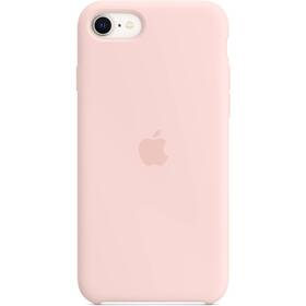 Kryt na mobil Apple Silicone Case pro iPhone SE - křídově růžový (MN6G3ZM/A)