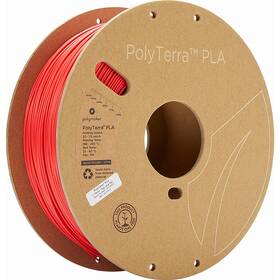 Tisková struna Polymaker PolyTerra PLA, 1,75 mm, 1 kg - Lava Red (PM70826)