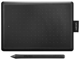 Grafický tablet Wacom One By Small (CTL-472-N) černý/červený - zánovní - 24 měsíců záruka