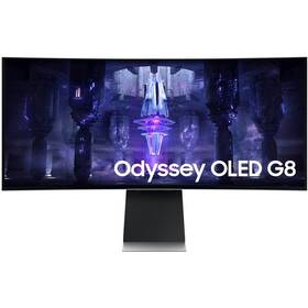 Monitor Samsung Odyssey OLED G8 G85SB (LS34BG850SUXEN) stříbrný