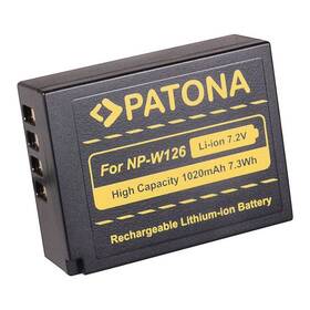 Baterie PATONA pro Fuji NP-W126 1020mAh Li-Ion (PT1111)
