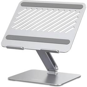 Podstavec pro notebooky UGREEN Adjustable Laptop Stand stříbrná barva
