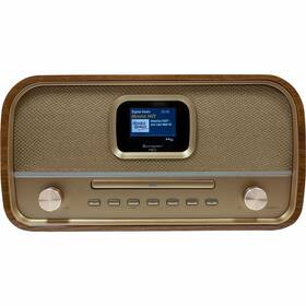 Radiopřijímač s DAB+ Soundmaster DAB970BR1 dřevo
