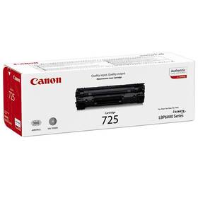 Toner Canon CRG-725, 1600 stran, originální (3484B002) černý
