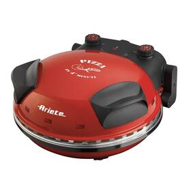 Pec na pizzu Ariete 909 červená barva
