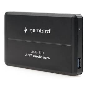 Box na HDD Gembird pro 2.5” zařízení, USB 3.0, SATA (HDP05243D) černý