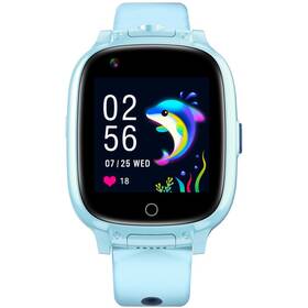Chytré hodinky Garett Kids Twin 4G (TWIN_4G_BLUE) modré
