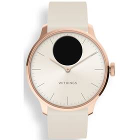 Chytré hodinky Withings Scanwatch Light 37mm (HWA11-model 1-All-Int) béžové