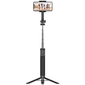 Selfie tyč FIXED Snap XL s tripodem a bezdrátovou spouští, 1/4" šroub černá barva
