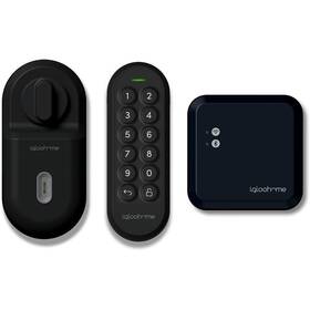 Zámek Igloohome Retrofit Lock + Keypad + Wi-Fi Bridge černá barva
