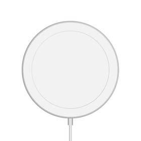 Bezdrátová nabíječka ER Power 15W MagSafe bílá barva
