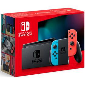 Herní konzole Nintendo SWITCH + Neon red / Neon blue Joy -Con 
