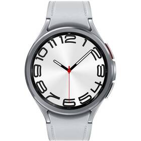 Chytré hodinky Samsung Galaxy Watch6 Classic 47mm (SM-R960NZSAEUE) stříbrné - rozbaleno - 24 měsíců záruka