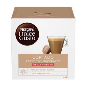 NESCAFÉ® Dolce Gusto® Cortado Decaffeinato kávové kapsle 16 ks