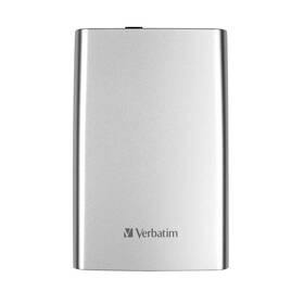 Externí pevný disk 2,5" Verbatim 1TB stříbrná barva
