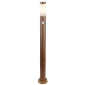 Venkovní svítidlo GLOBO Boston, 110 cm, pohybový senzor (9007371429127) dřevo