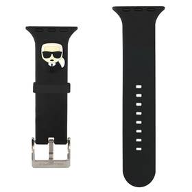 Řemínek Karl Lagerfeld Karl Head na Apple Watch 38/40/41mm (KLAWMSLKK) černý