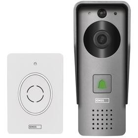 Zvonek bezdrátový EMOS GoSmart videozvonek IP-09C s Wi-Fi (H4031) - zánovní - 24 měsíců záruka