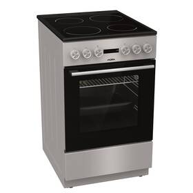 Sklokeramický sporák Mora C 5245 DS Inoxlook
