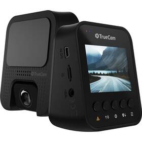 Autokamera TrueCam H25 GPS 4K (s hlášením radarů) černá