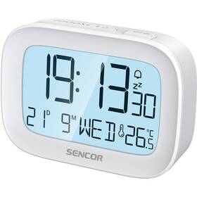 Budík Sencor SDC 2200 bílá barva
