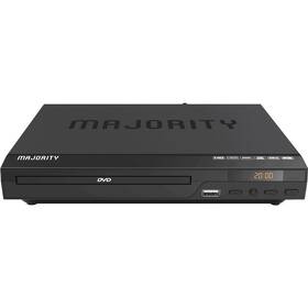 DVD přehrávač Majority DVD Player EU černá barva
