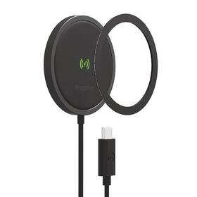 Bezdrátová nabíječka Mophie Snap+ 15W černá barva
