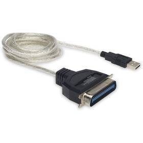 Kabel Digitus USB / LPT (Tiskárna), 1,8m (DC USB-PM1) bílý