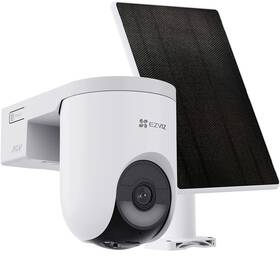 IP kamera EZVIZ HB8c Lite 4MP + 5W solární panel bílá barva

