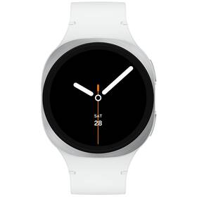 Chytré hodinky Samsung Galaxy Watch8 40 mm stříbrná barva
