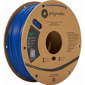 Tisková struna Polymaker PolyLite PLA, 1,75 mm, 1 kg (PA02005) modrá