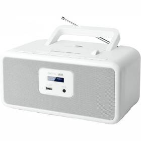 Radiopřijímač DAB+/CD MUSE M-32 DBW bílá barva
