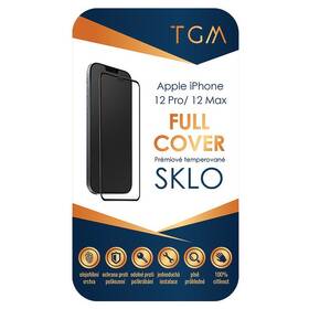 Tvrzené sklo TGM Full Cover na Apple iPhone 12/12 Pro (TGMFCAPIP1261) černé