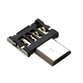 Redukce FIXED microUSB/USB, OTG černá barva
