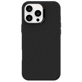 Kryt na mobil WG Platinum Carbon Magnet na Apple iPhone 16 Pro černá barva
