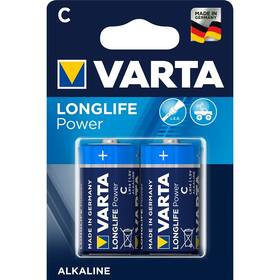 Baterie alkalická Varta Longlife Power C, LR14, blistr 2ks (4914121412)