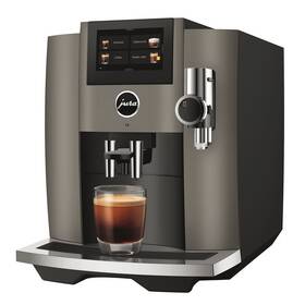 Automatický kávovar Jura S8 Dark Inox šedá barva
