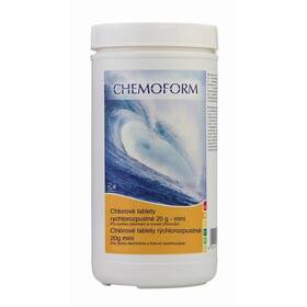 Bazénová chemie Chemoform Mini 1 kg, tableta 20 g 
 Bazénová chemie Chemoform Mini 1 kg, tableta 20 g