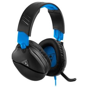 Headset Turtle Beach Recon 70 pro PS4 Pro/PS4 (TBS-3555-02) černý/modrý - rozbaleno - 24 měsíců záruka