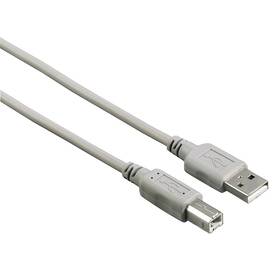 Kabel Hama USB 2.0 typ A-B, 3 m (200901) šedý