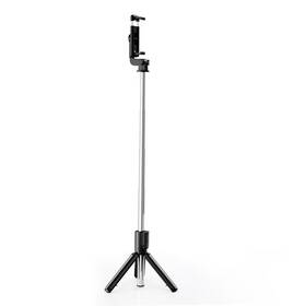 Selfie tyč XO SS09, Bluetooth, se stativem, 64 cm černá barva
