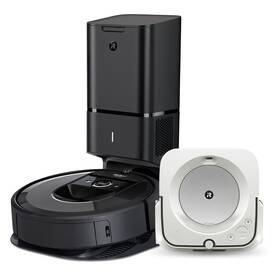 Robotický vysavač iRobot Roomba i7+ / Braava jet m6 černý/bílý