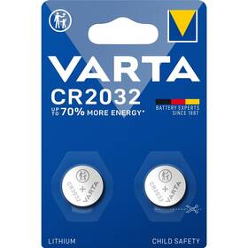Baterie lithiová Varta CR2032, blistr 2ks (6032101402)